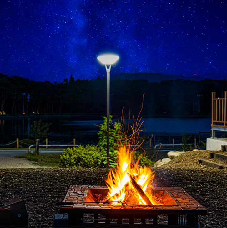 通年快適!高規格設備 2タイプのドーム型テント